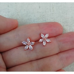 puces oreilles zircon mariage
