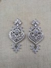 Boucles d'oreilles zircon mariage